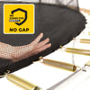 Progressive Flex opbouw trampoline rond (Ø150 cm) met net - geel