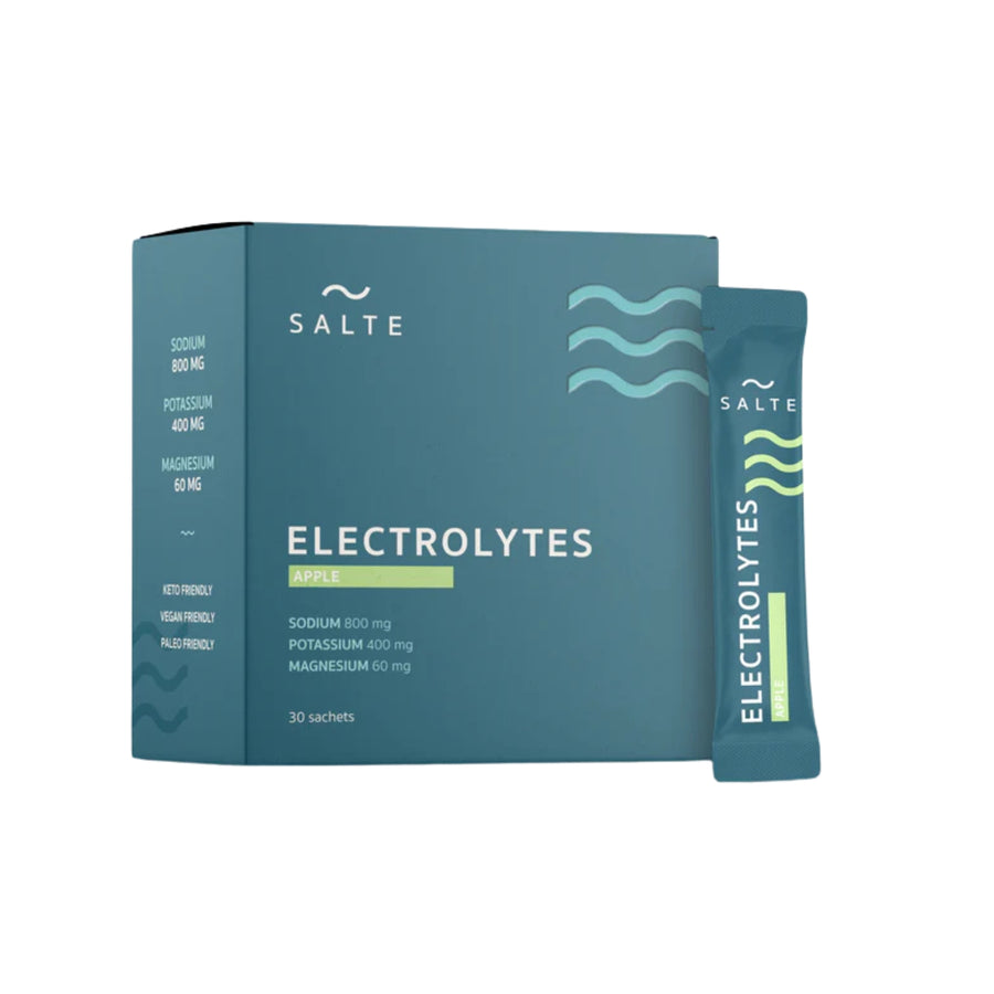 Salte Electrolytes Apple 30-pack - Hoogwaardige elektrolyten met appelsmaak