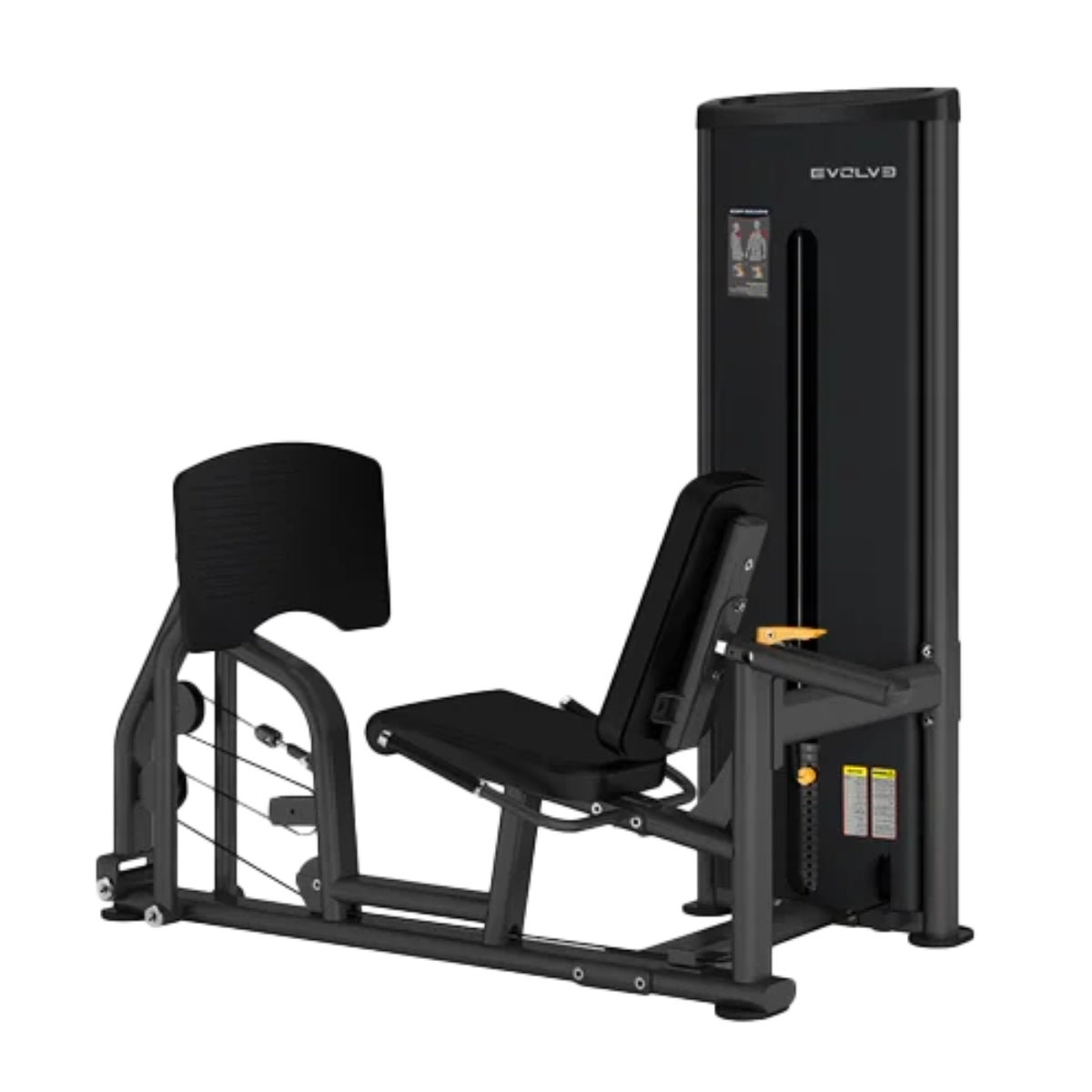 Seated Leg Press Machine - Evolve Fitness Econ Series EC-016 Selectorized