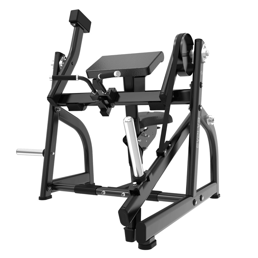Seated Arm Curl - Evolve Fitness Prime Series PL-PR-029 Plate Loaded