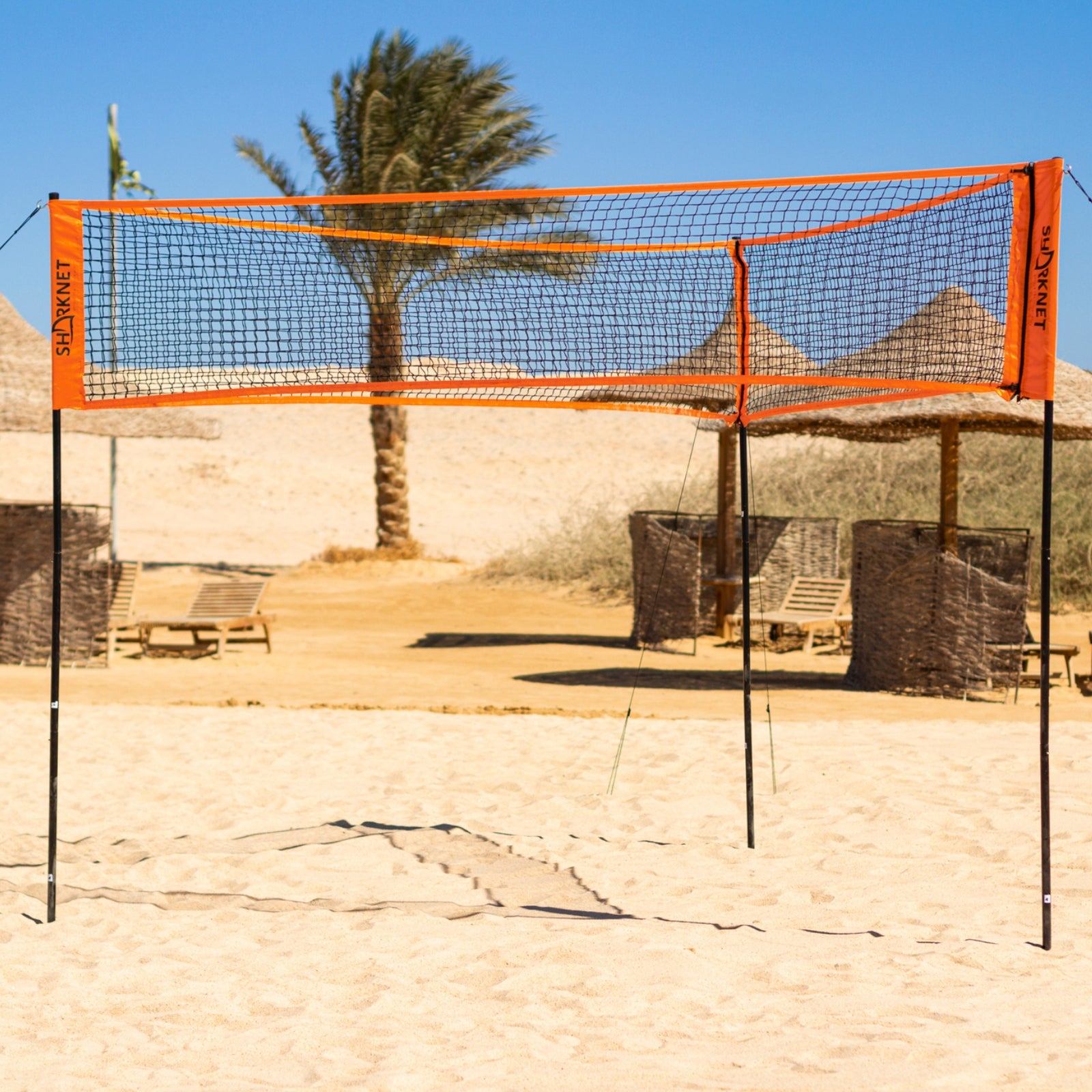 Filet triangulaire pour volley-ball/badminton - multifonctionnel - Sharknet