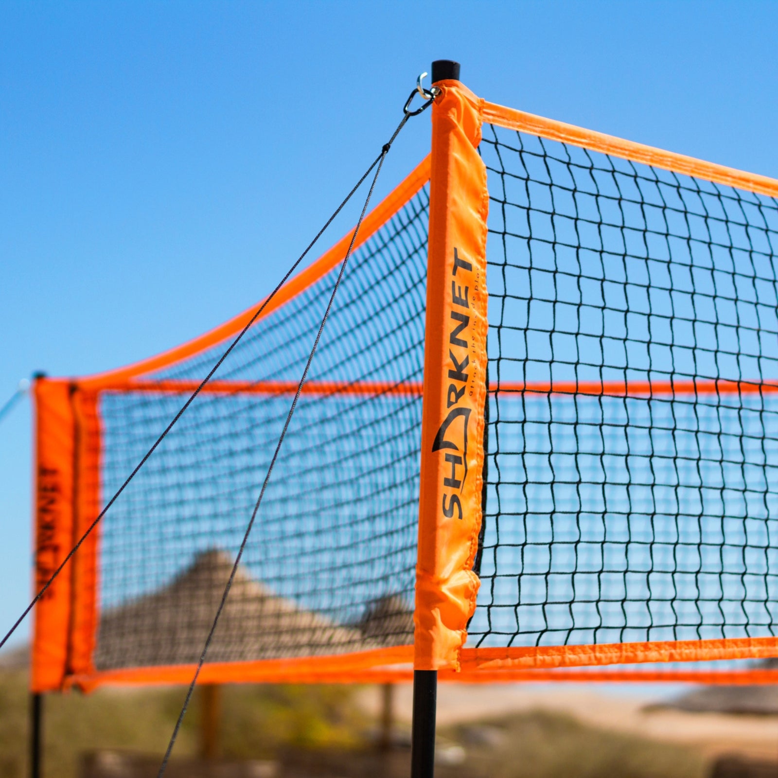 Filet triangulaire pour volley-ball/badminton - multifonctionnel - Sharknet