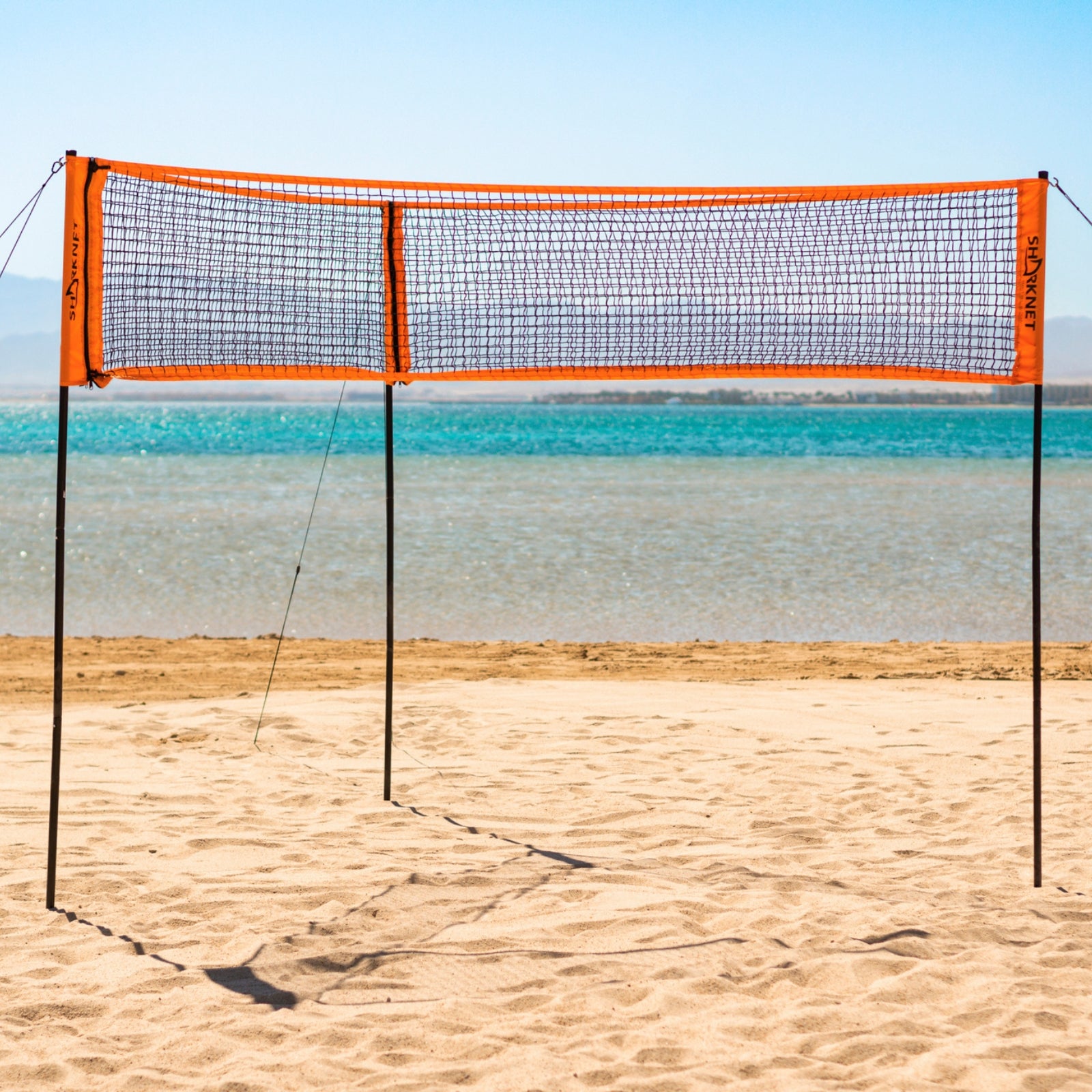 Filet triangulaire pour volley-ball/badminton - multifonctionnel - Sharknet