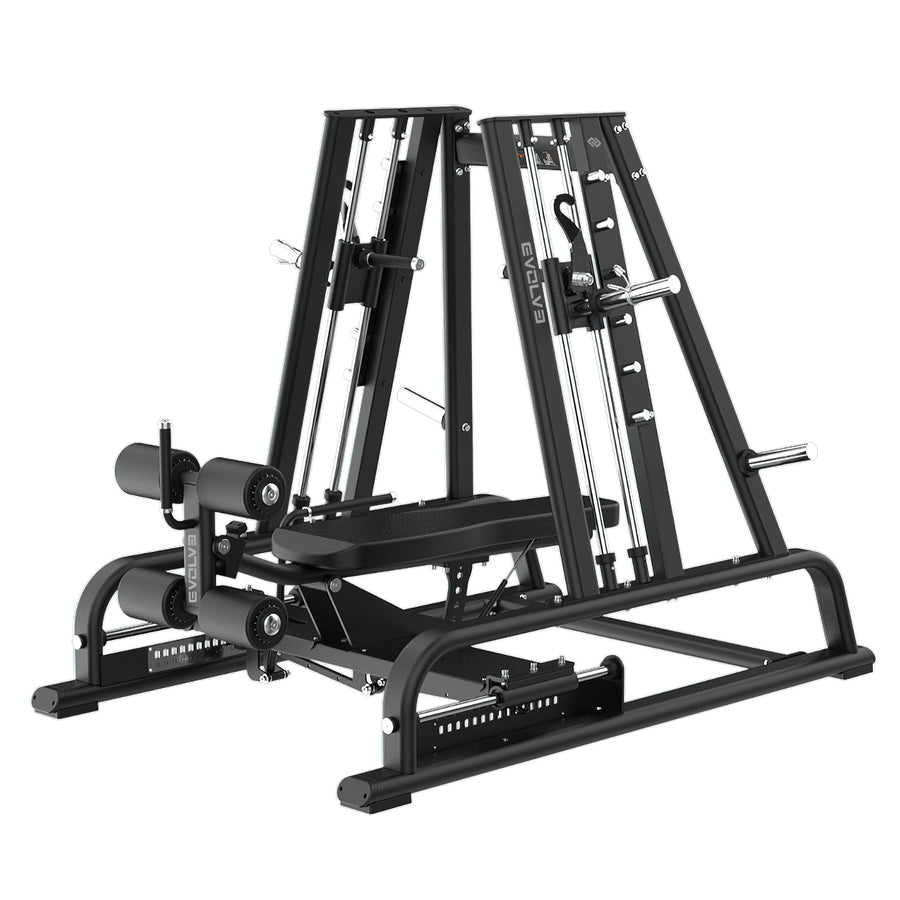 Smith Flat & Decline Bench Press - Evolve Fitness Ultra Series PL-UL-470 Plate Loaded