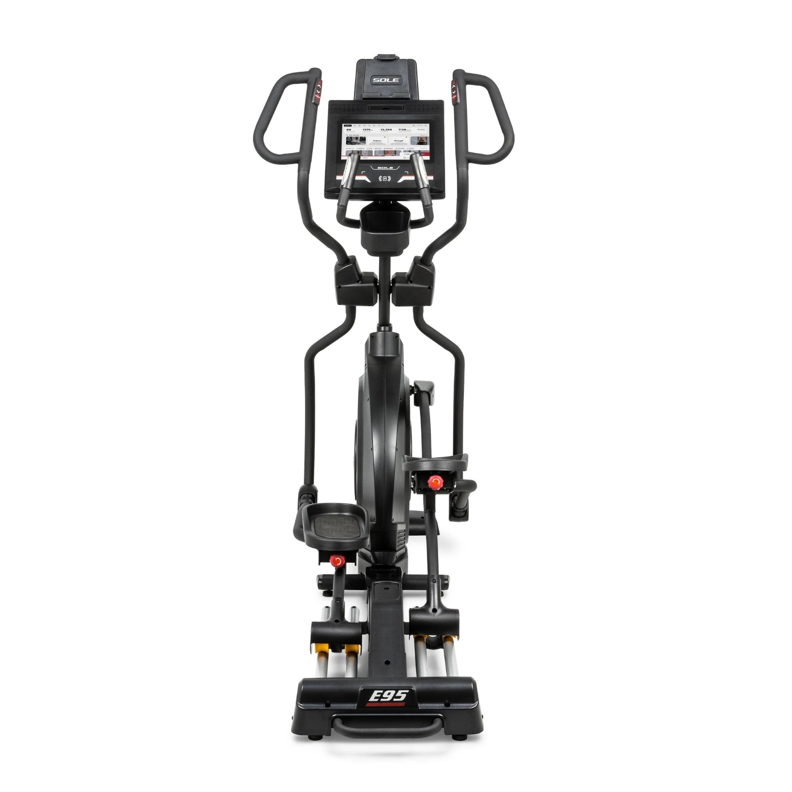 Sole Fitness E95 crosstrainer met entertainment scherm (nieuwste model)