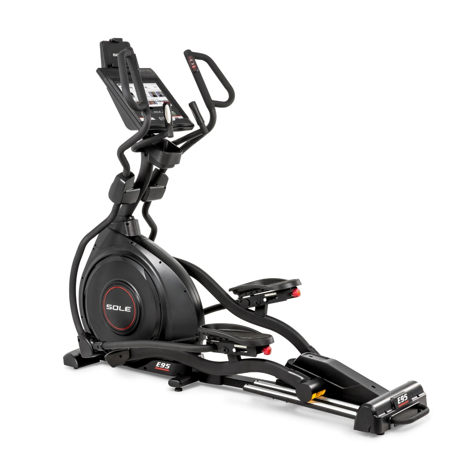 Sole Fitness E95 crosstrainer met entertainment scherm (nieuwste model)