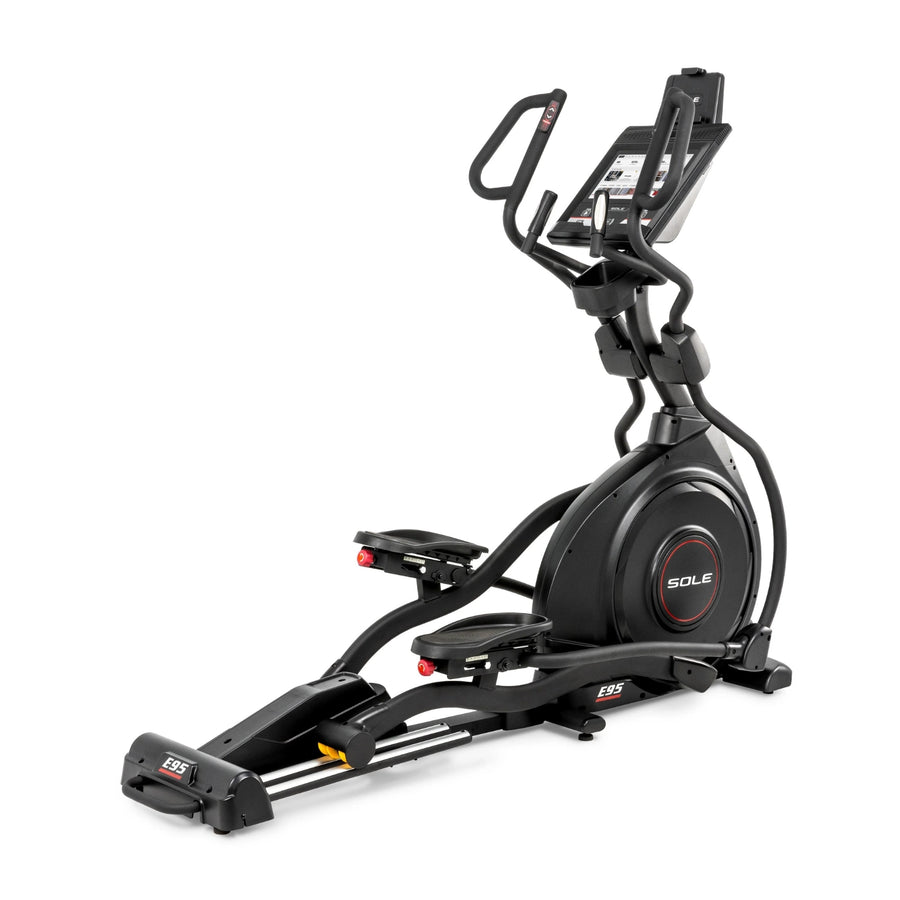 Sole Fitness E95 crosstrainer met entertainment scherm (nieuwste model)