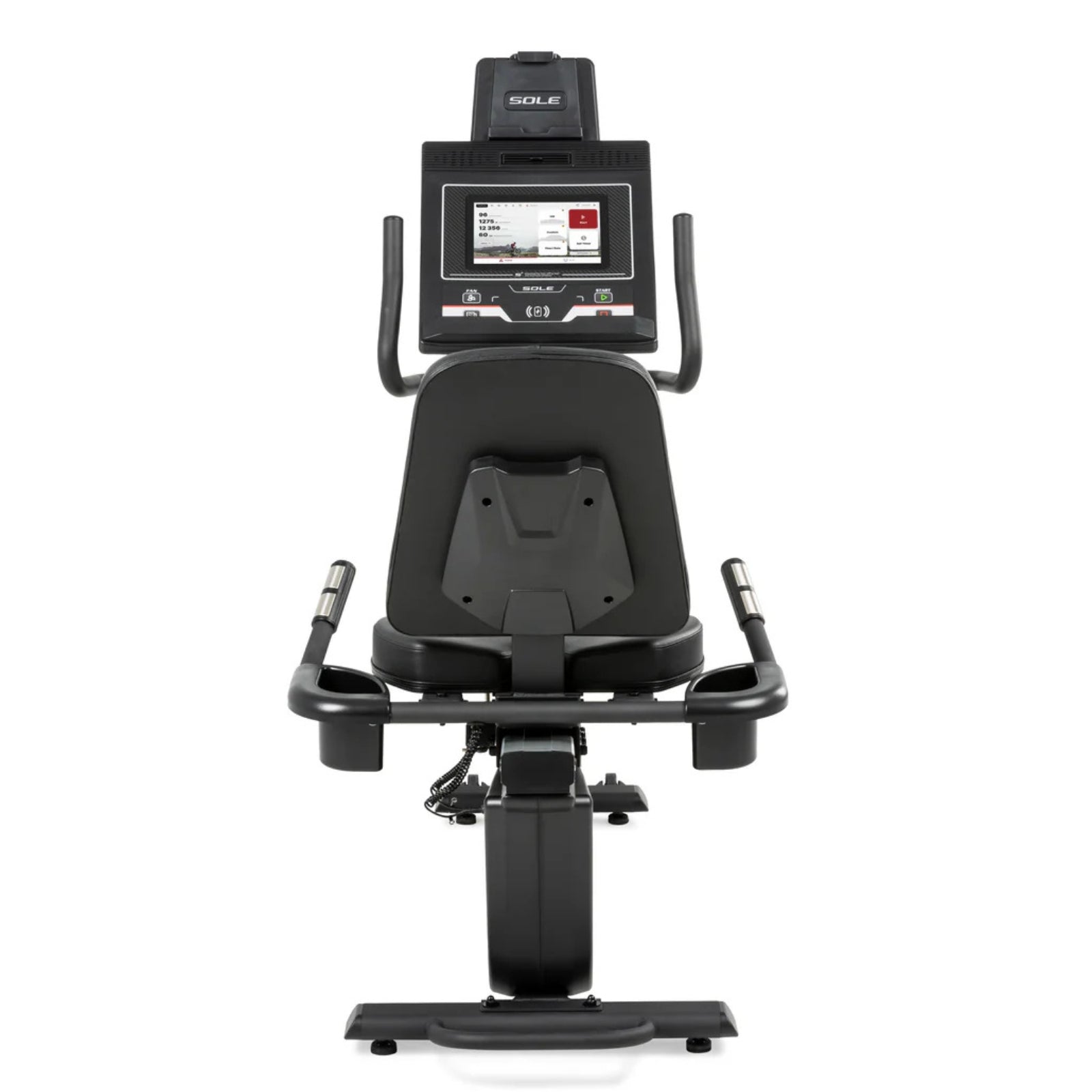 Vélo d'exercice allongé Sole Fitness LCR avec console de divertissement - dernier modèle