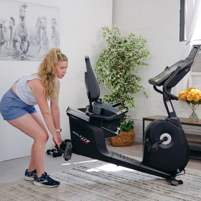 Sole Fitness LCR ligfiets hometrainer met entertainment console - nieuwste model