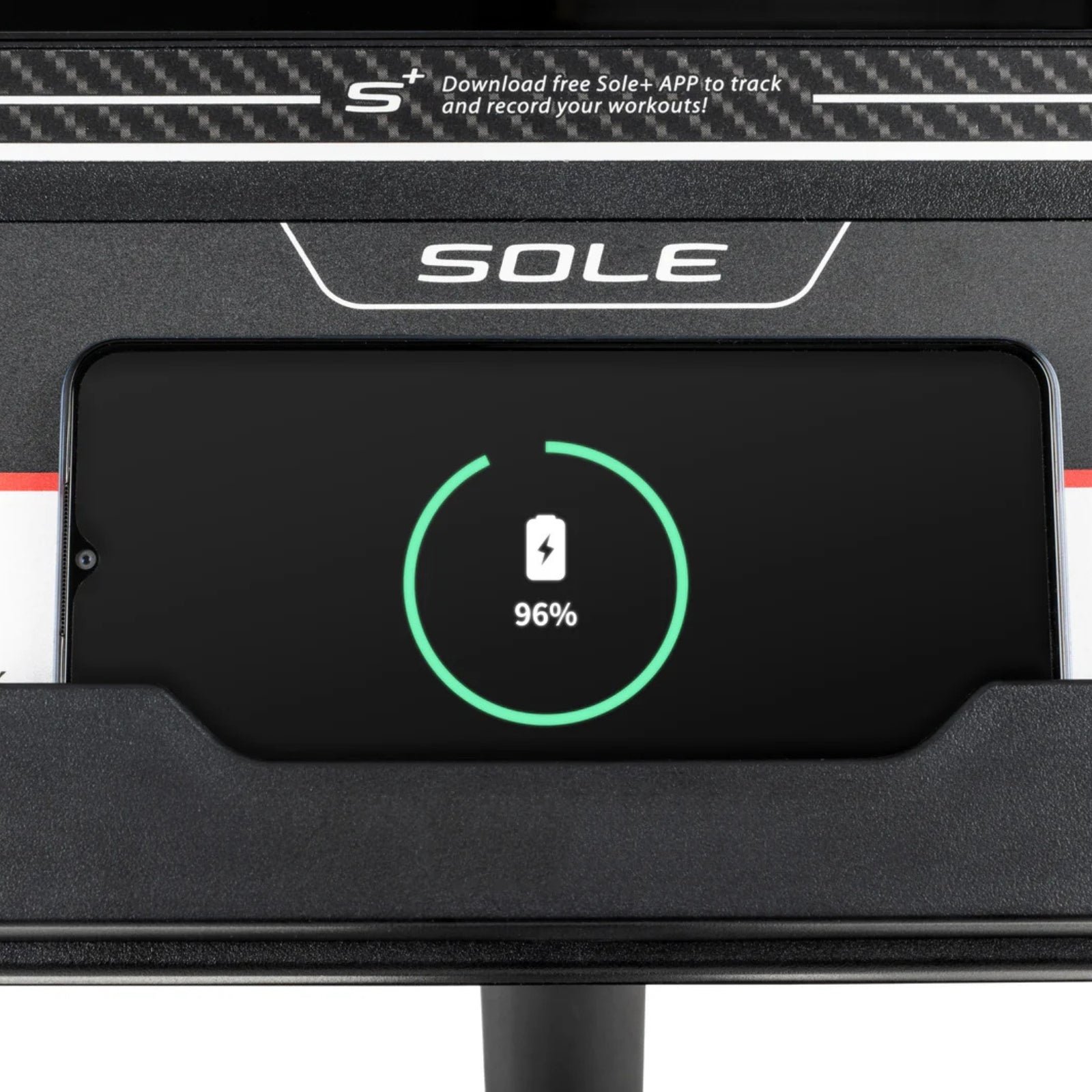 Vélo d'exercice allongé Sole Fitness LCR avec console de divertissement - dernier modèle