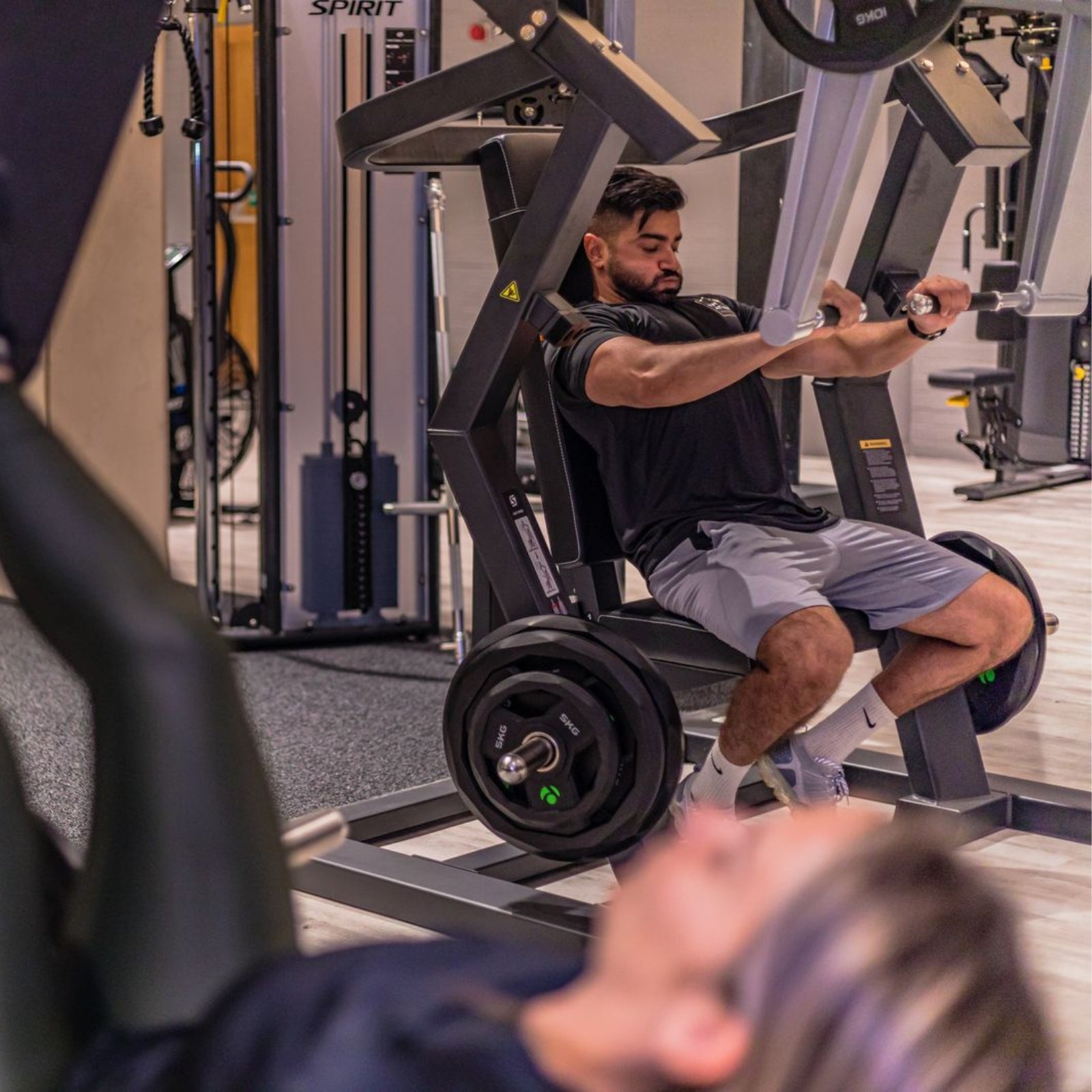 Chest Press Machine - Plate Loaded - Spirit Fitness SP-4501