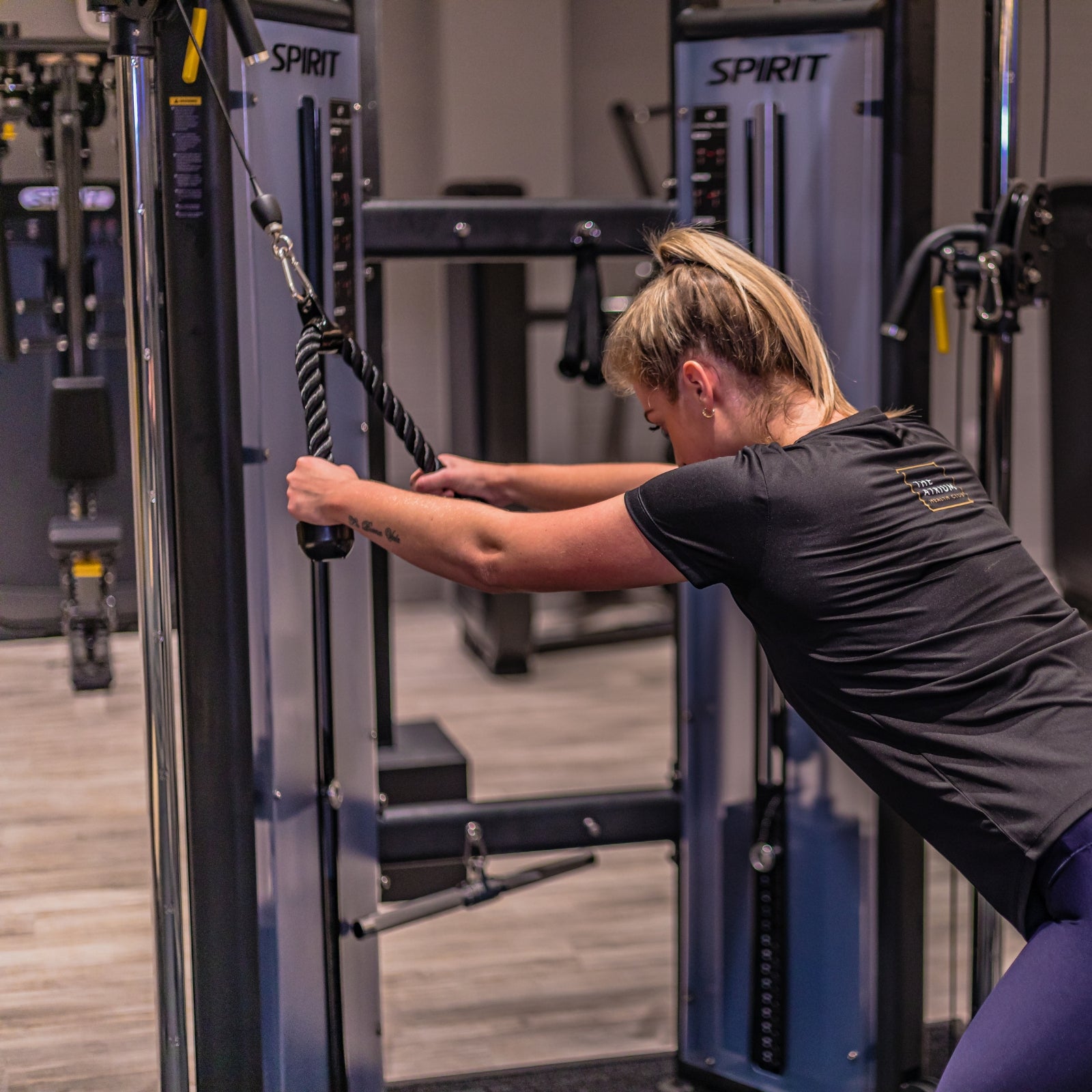 Entraîneur fonctionnel (double poulie) - Poids pour bâtons - Spirit Fitness SP-3526