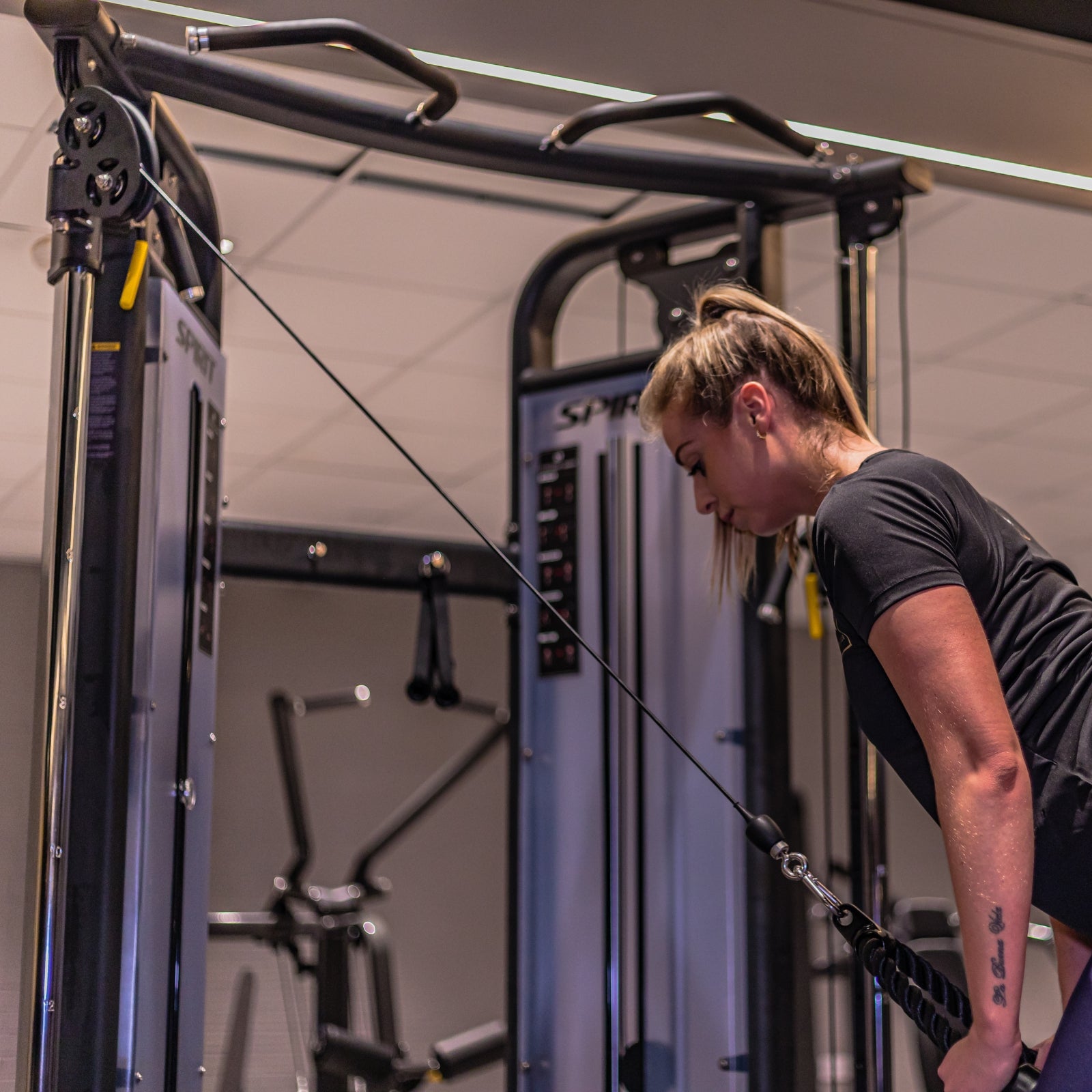 Entraîneur fonctionnel (double poulie) - Poids pour bâtons - Spirit Fitness SP-3526