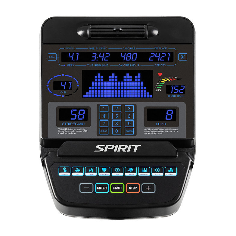 Spirit Fitness CE900LED Crosstrainer - Gratis montage