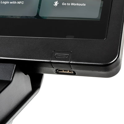 Spirit Fitness CU1000ENT Phantom professionele hometrainer met touchscreen entertainment scherm - Gratis montage aan huis