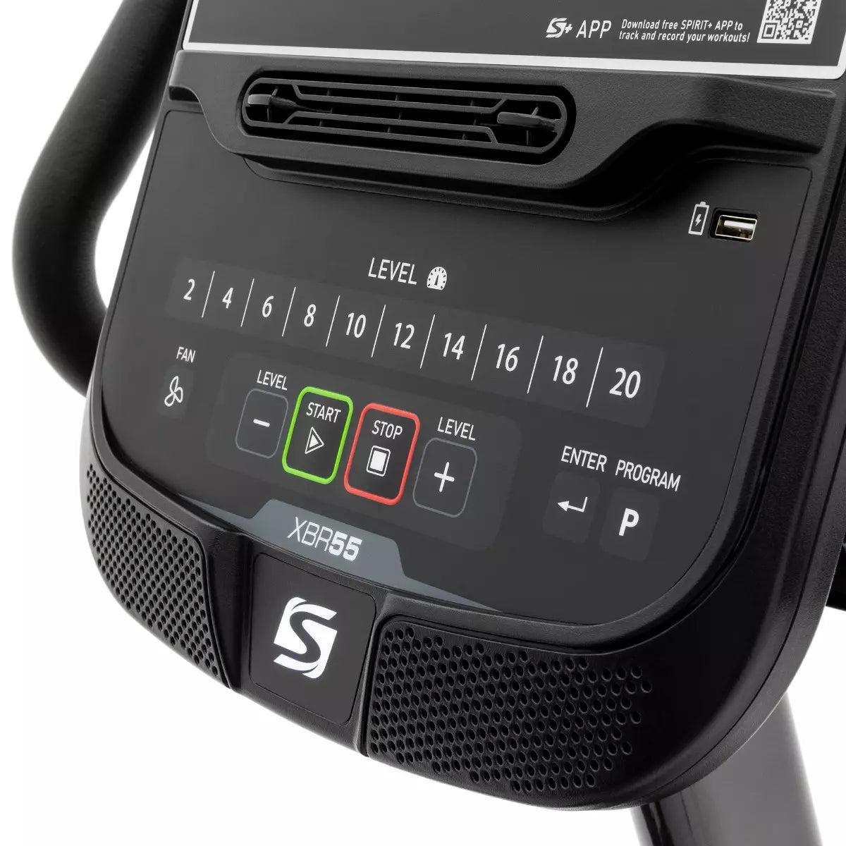 Spirit Fitness XBR55 ligfiets hometrainer