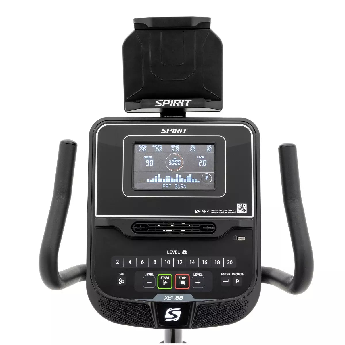 Spirit Fitness XBR55 ligfiets hometrainer