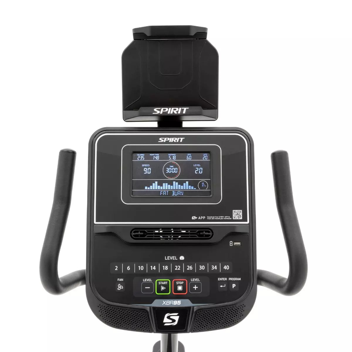 Spirit Fitness XBR95 ligfiets hometrainer