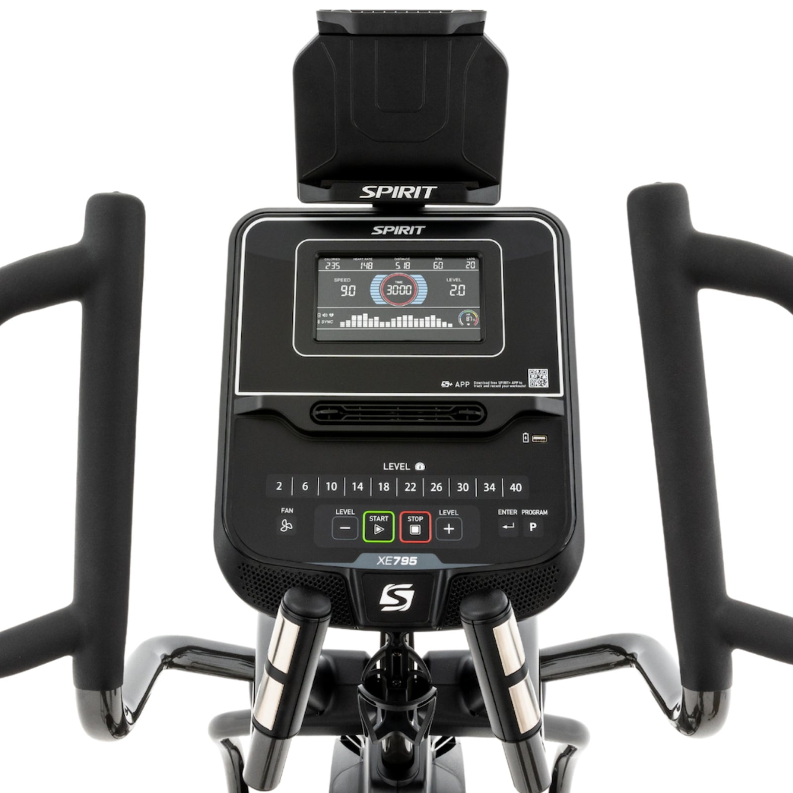 Spirit Fitness XE795 crosstrainer (nieuwste versie)