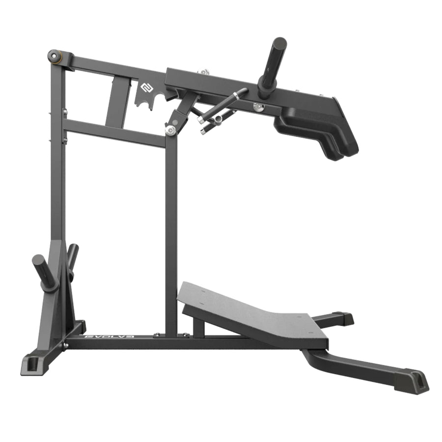 Squat & Calf Raise Machine - Evolve Fitness Econ Series PL-EC-210 Plate Loaded