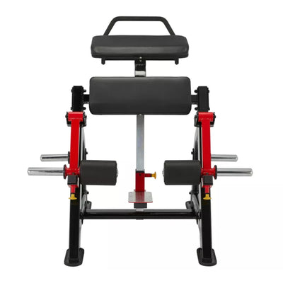 Appareil de flexion des jambes debout - Chargement de plaques - Steelflex PLSLC-BR
