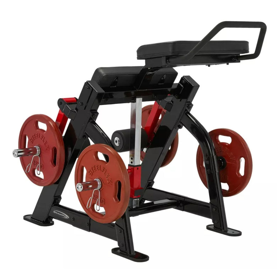 Standing Leg Curl Machine - Plate Loaded - Steelflex PLSLC-BR