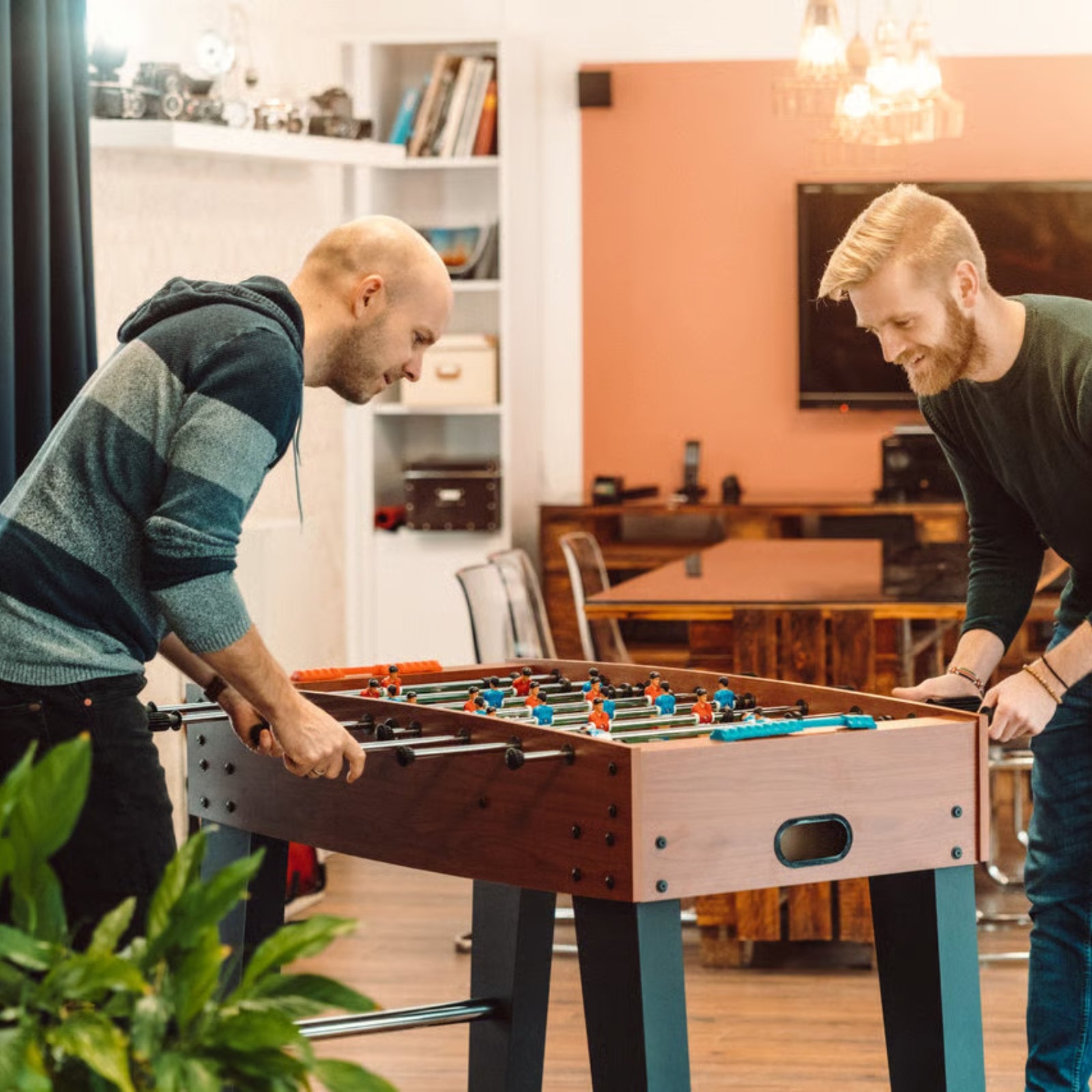 Tafelvoetbaltafel - Bandito Winever - 130 x 61 x 84 cm