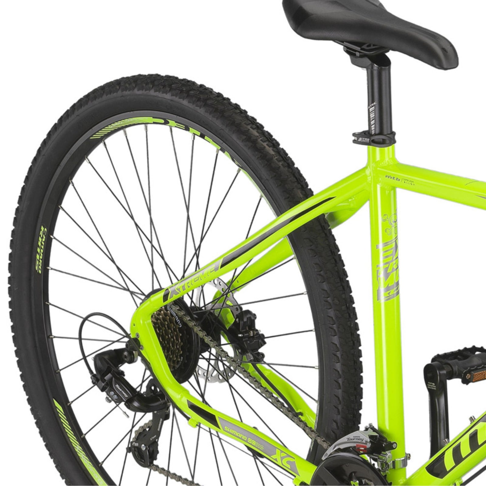 Umit Mirage Mountain Bike Lime/Zwart - 29 inch wielen / Unisex 21V V-Brakes