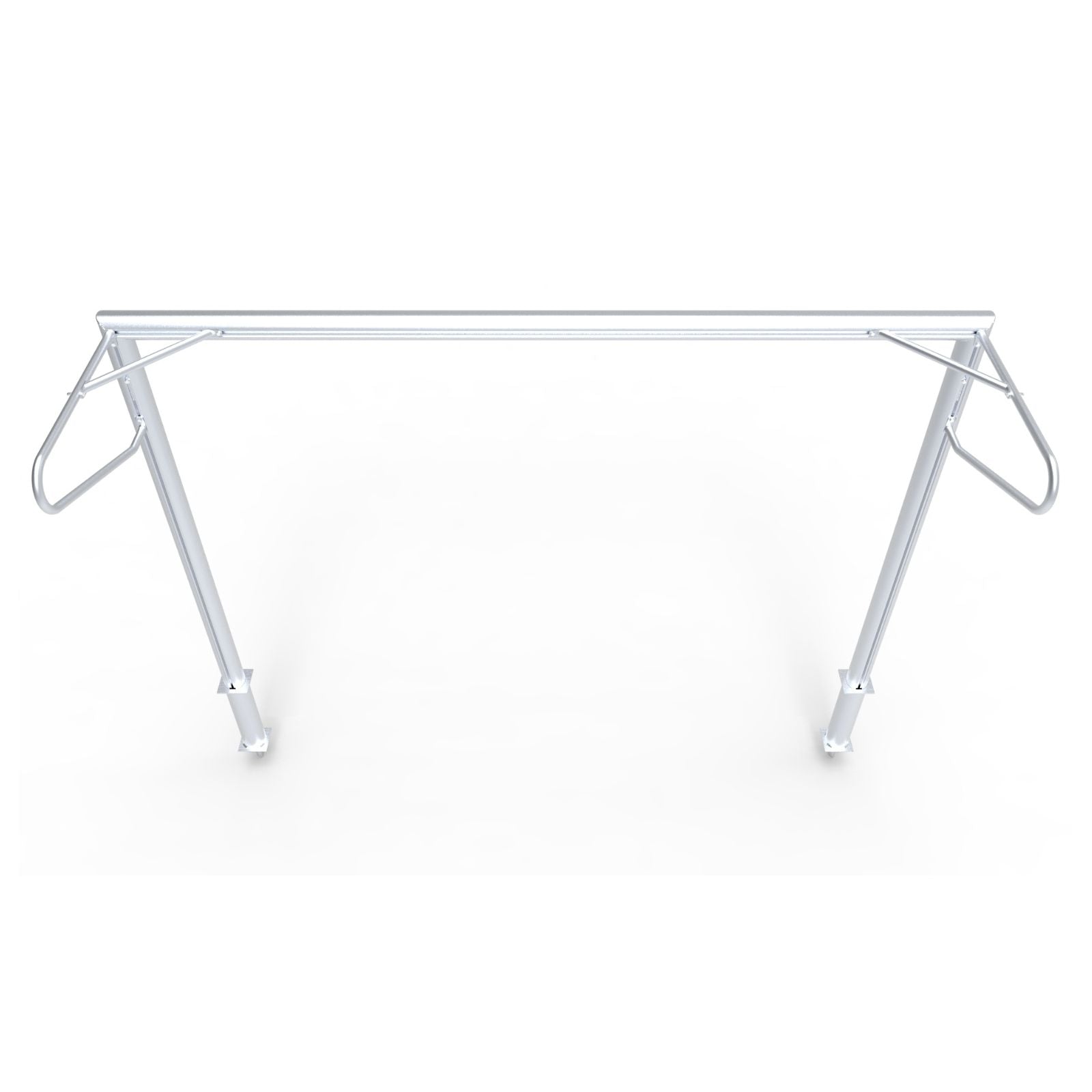 Vast aluminium voetbaldoel - Alusport VP310 - 300 x 200 cm - incl. net