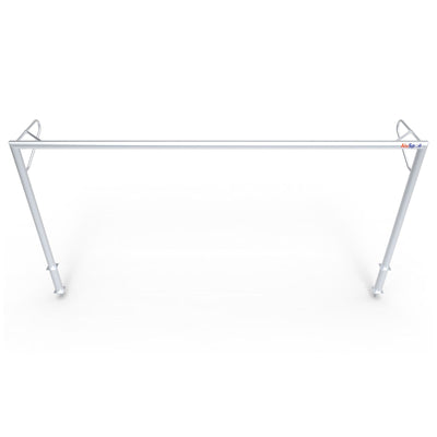 Vast aluminium voetbaldoel - Alusport VP510 - 500 x 200 cm - incl. net