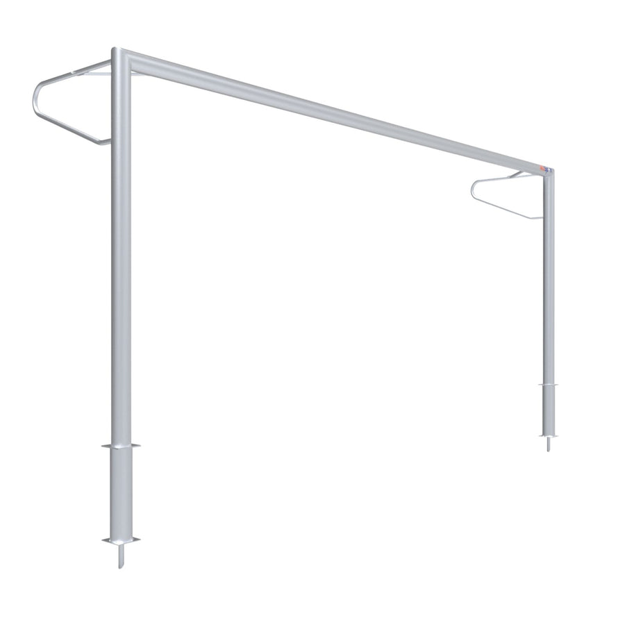 Vast aluminium voetbaldoel - Alusport VP510 - 500 x 200 cm - incl. net