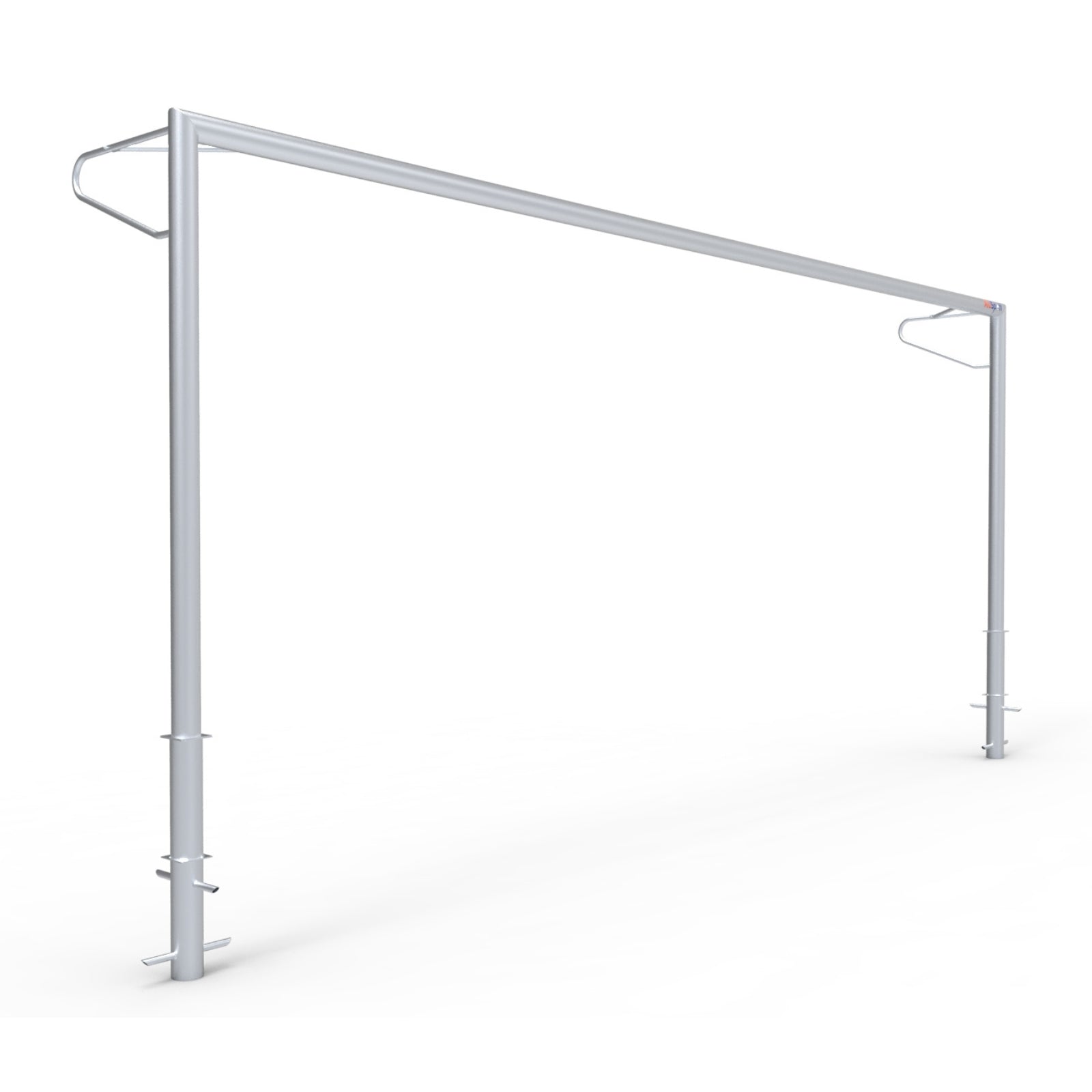 Vast aluminium voetbaldoel - Alusport VP718 - 732 x 244 cm - incl. net