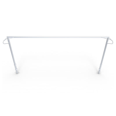 Vast aluminium voetbaldoel - Alusport VP718 - 732 x 244 cm - incl. net