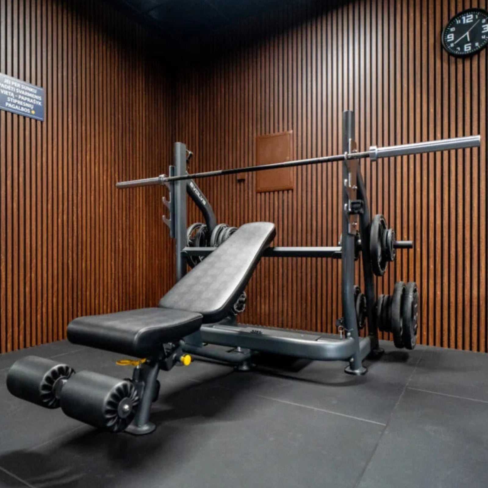 Verstelbare Bench Press - Evolve Fitness Econ Series EC-117 - Flat / Incline / Decline