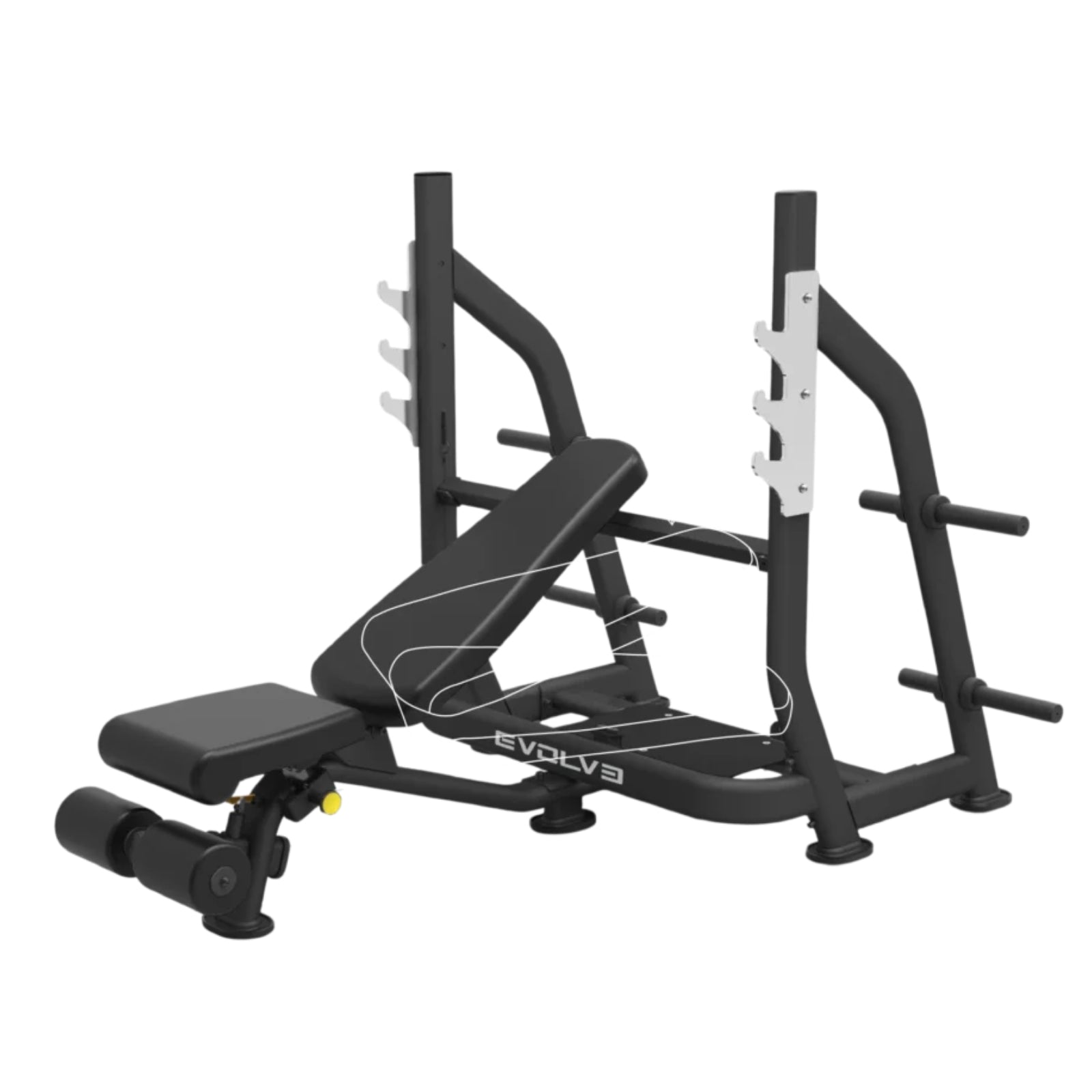 Verstelbare Bench Press - Evolve Fitness Econ Series EC-117 - Flat / Incline / Decline