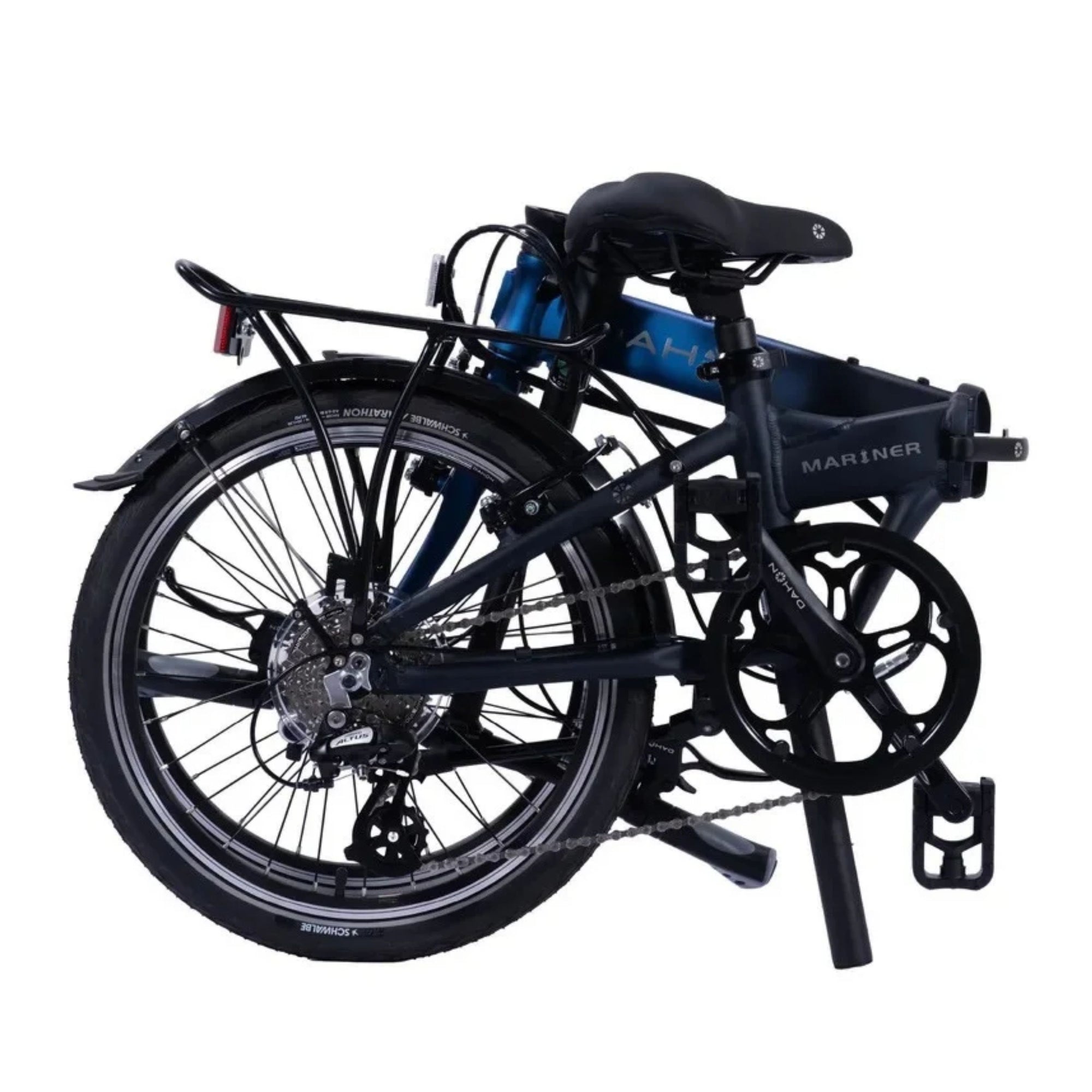 Vouwfiets - Dahon Mariner D8 20" - Ocean Blue - 8-speed derailleur - schijfremmen
