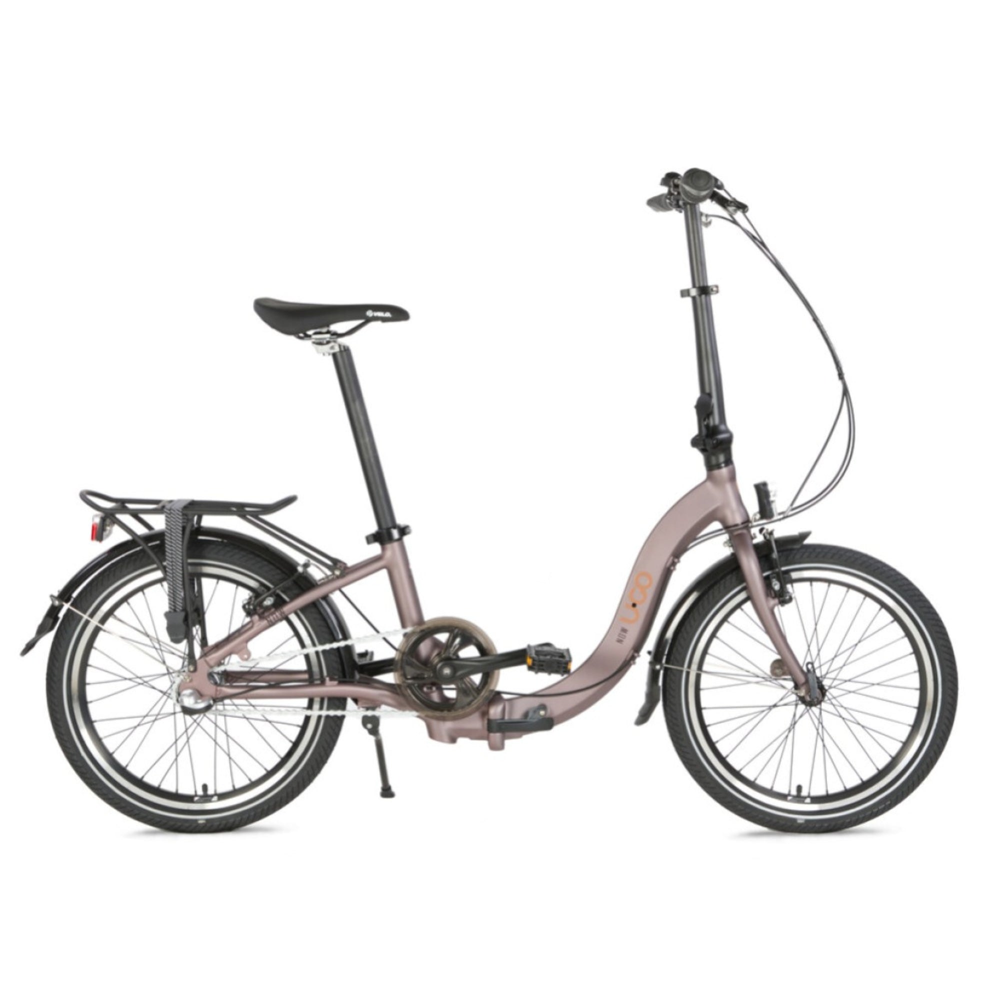 Vouwfiets - U GO Now i3 20" - Maroon Brown - Nexus 3-speed - V brakes