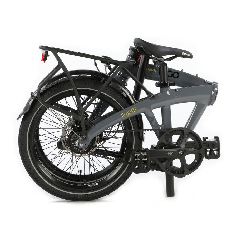 Vouwfiets - U GO Ultimate a2 20" - Cool Grey - 2-speed versnellingen - V brakes