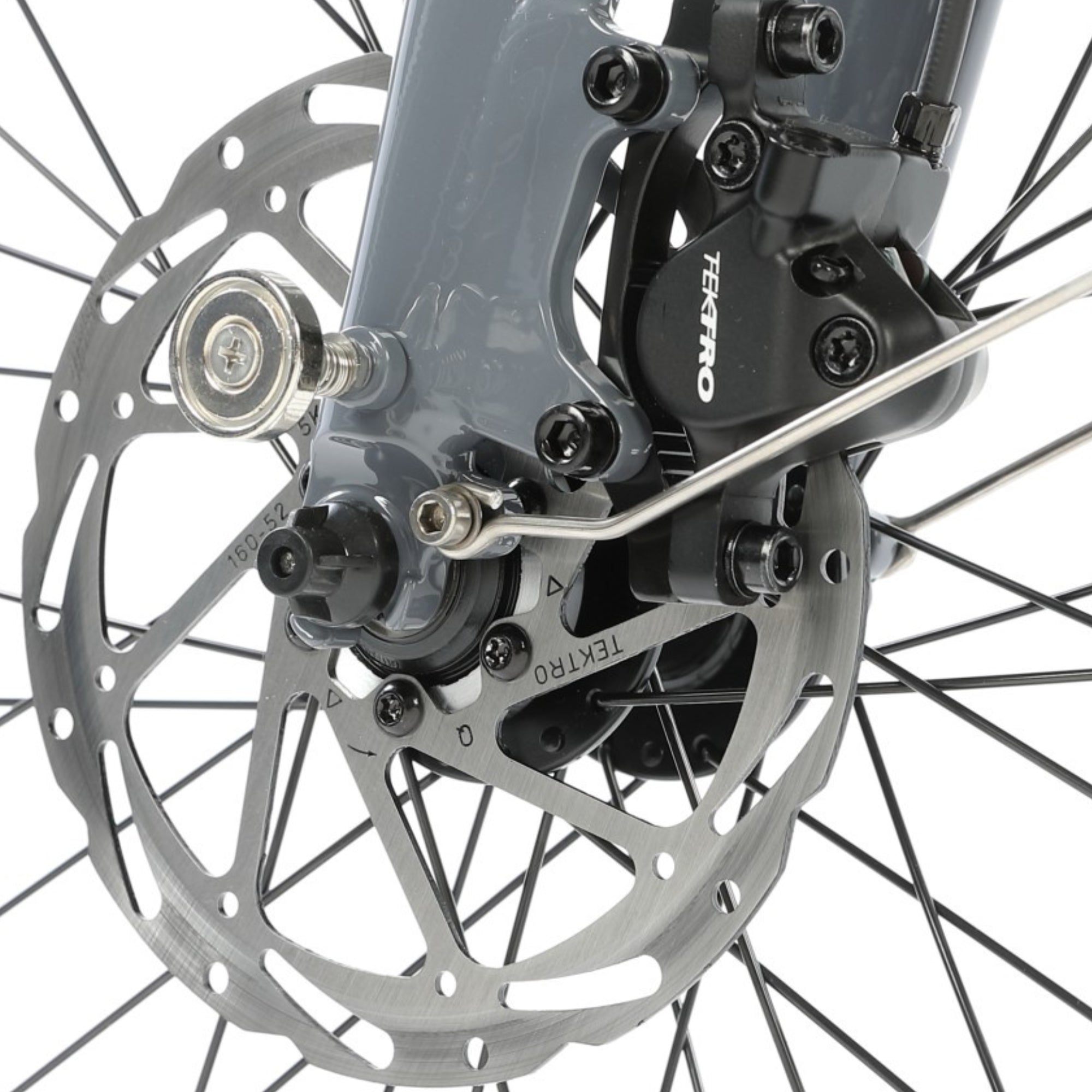 Vouwfiets - U GO Ultimate i8 20" - Cool Grey - Nexus 8-speed - V brakes