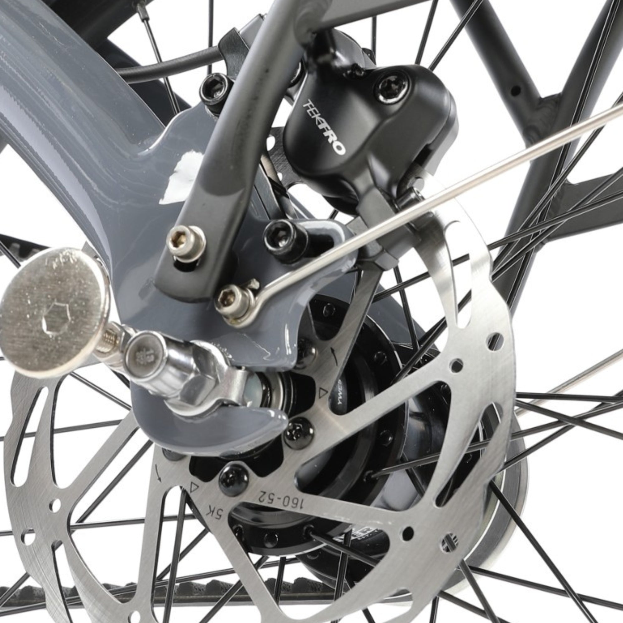 Vouwfiets - U GO Ultimate i8 20" - Cool Grey - Nexus 8-speed - V brakes