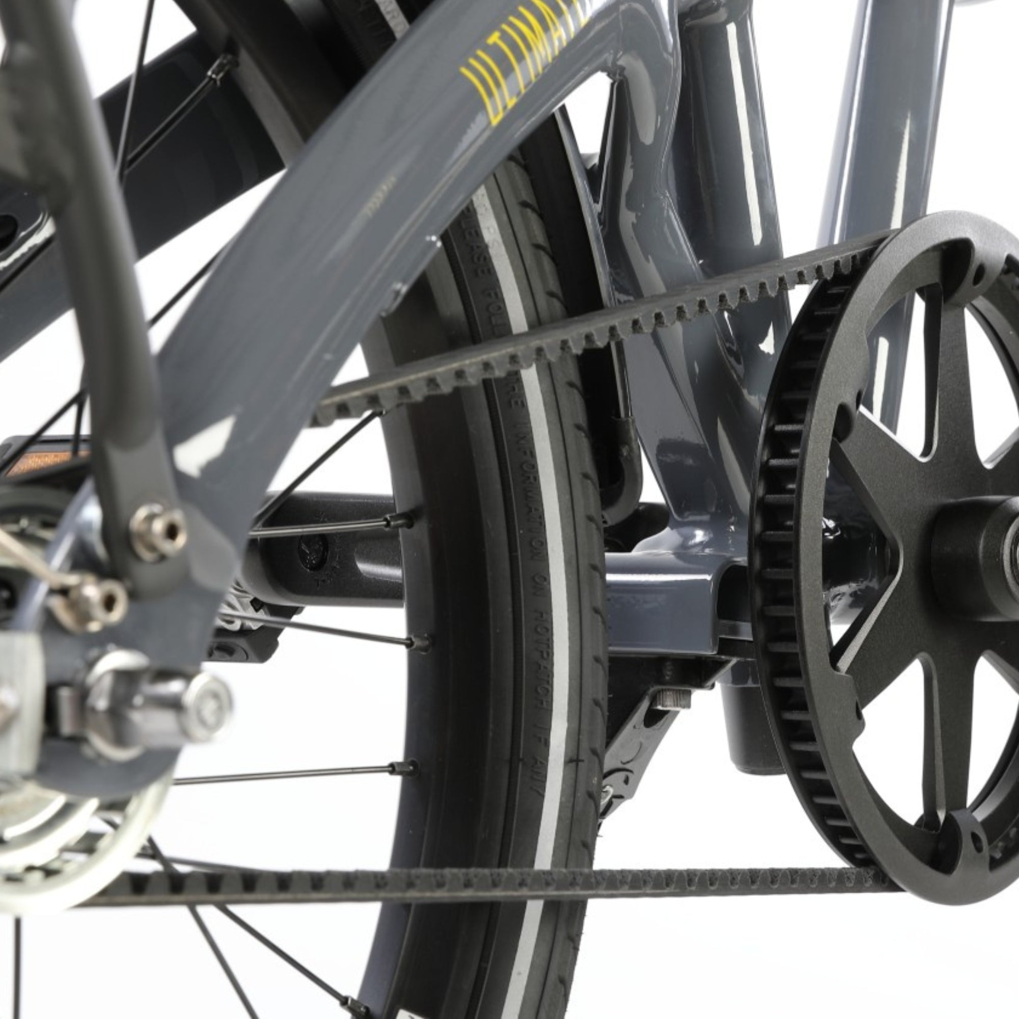 Vouwfiets - U GO Ultimate i8 20" - Cool Grey - Nexus 8-speed - V brakes