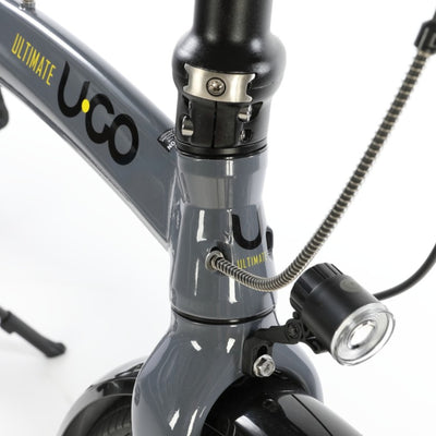 Vouwfiets - U GO Ultimate i8 20" - Cool Grey - Nexus 8-speed - V brakes