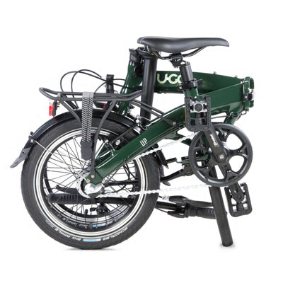 Vouwfiets - U GO Up i3 16" - Moss Green - Shimano Nexus 3 naafversnelling - V brakes