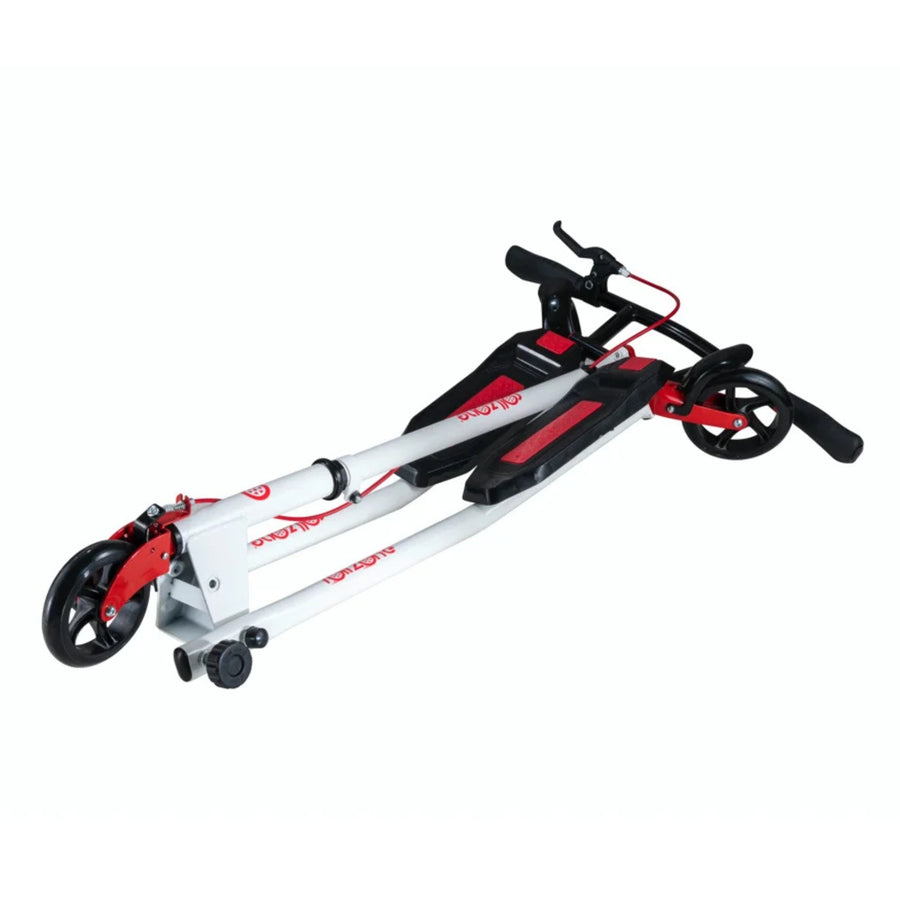 Wiggle & Stunt Step - Rollzone Wiggler Wit/Rood