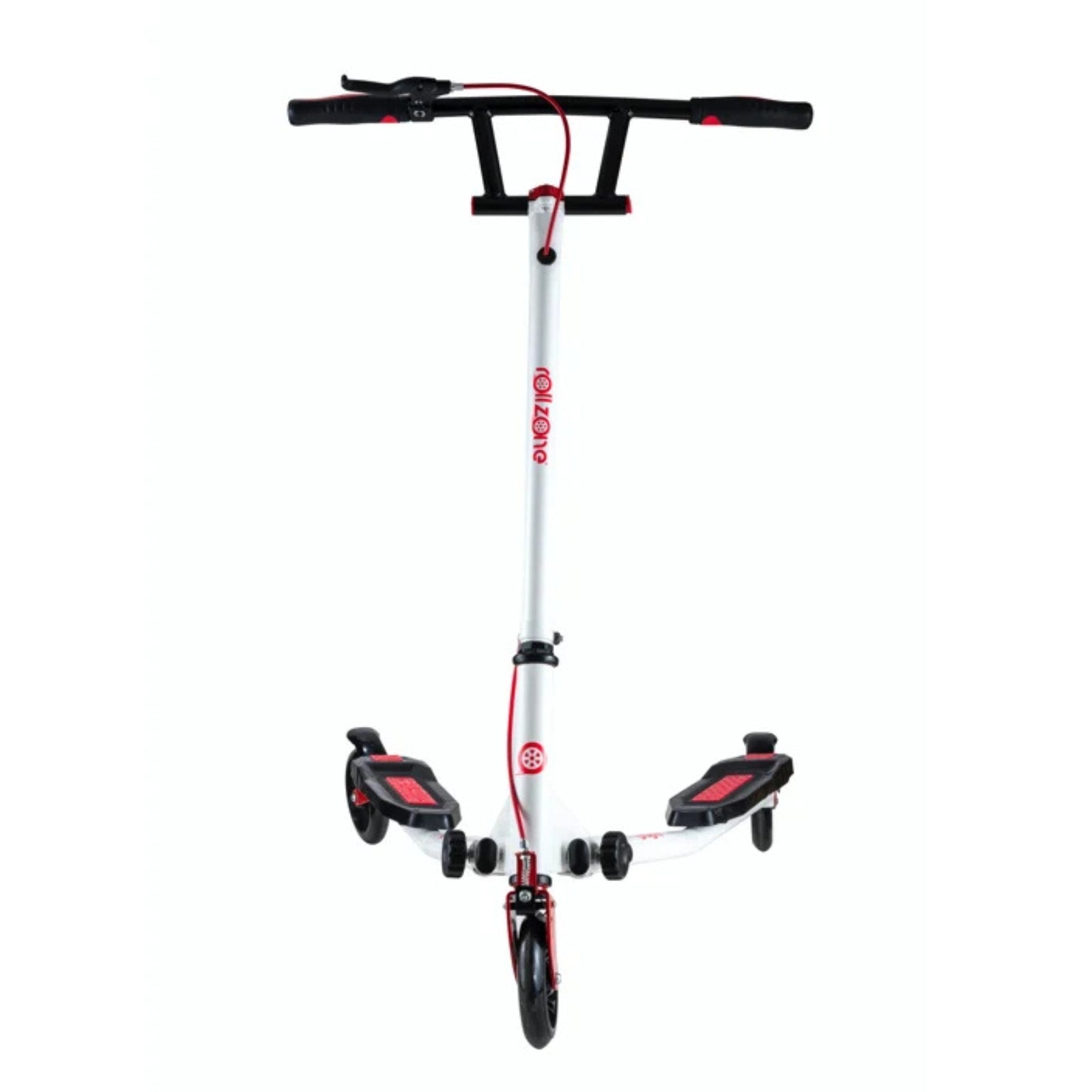 Wiggle & Stunt Step - Rollzone Wiggler Wit/Rood