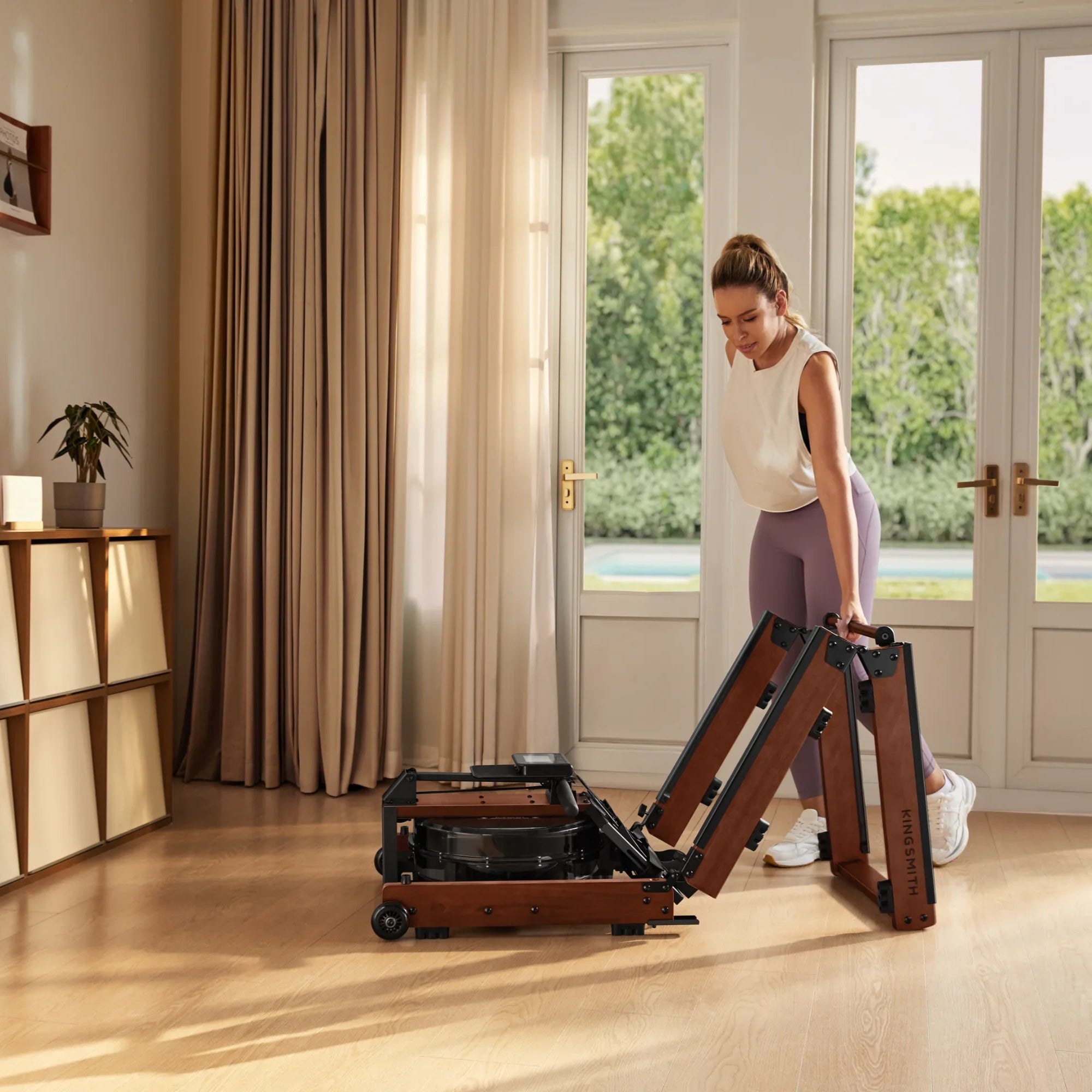 KingSmith WalkingPad WR3L waterroeier met tafelfunctie