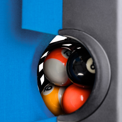 Zwarte pooltafel - Winsport Black Pool 6FT - 212 x 121 cm