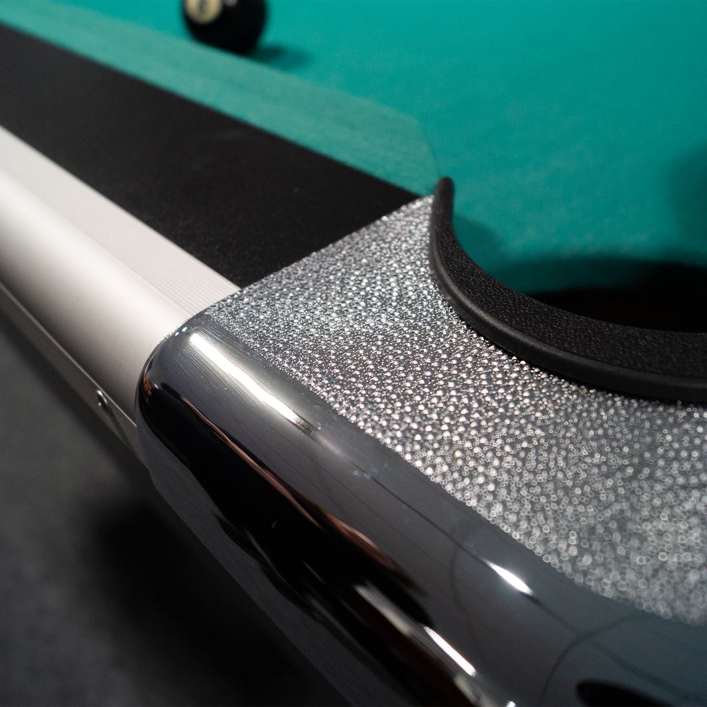 Zwarte professionele pooltafel - Winsport Orlando 8FT - 254 x 142cm