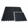 Rubberen vloer elementen voor fitnessruimte - Body-Solid - 50 x 50 CM - Per 8 stuks Sportvloer: rubber