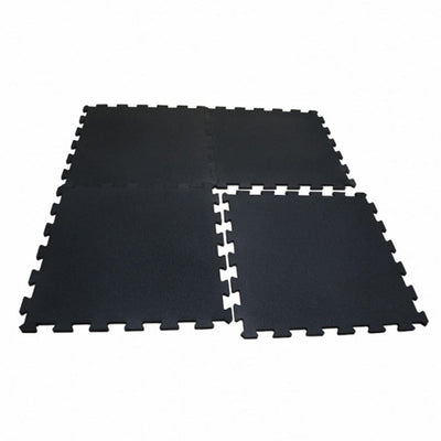 Rubberen vloer elementen voor fitnessruimte - Body-Solid - 50 x 50 CM - Per 8 stuks Sportvloer: rubber